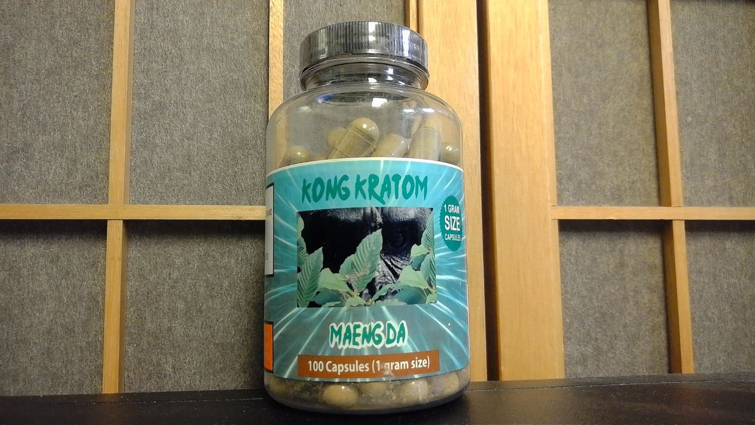 Kong Kratom - Maeng Da - 100 Cap - Kratom