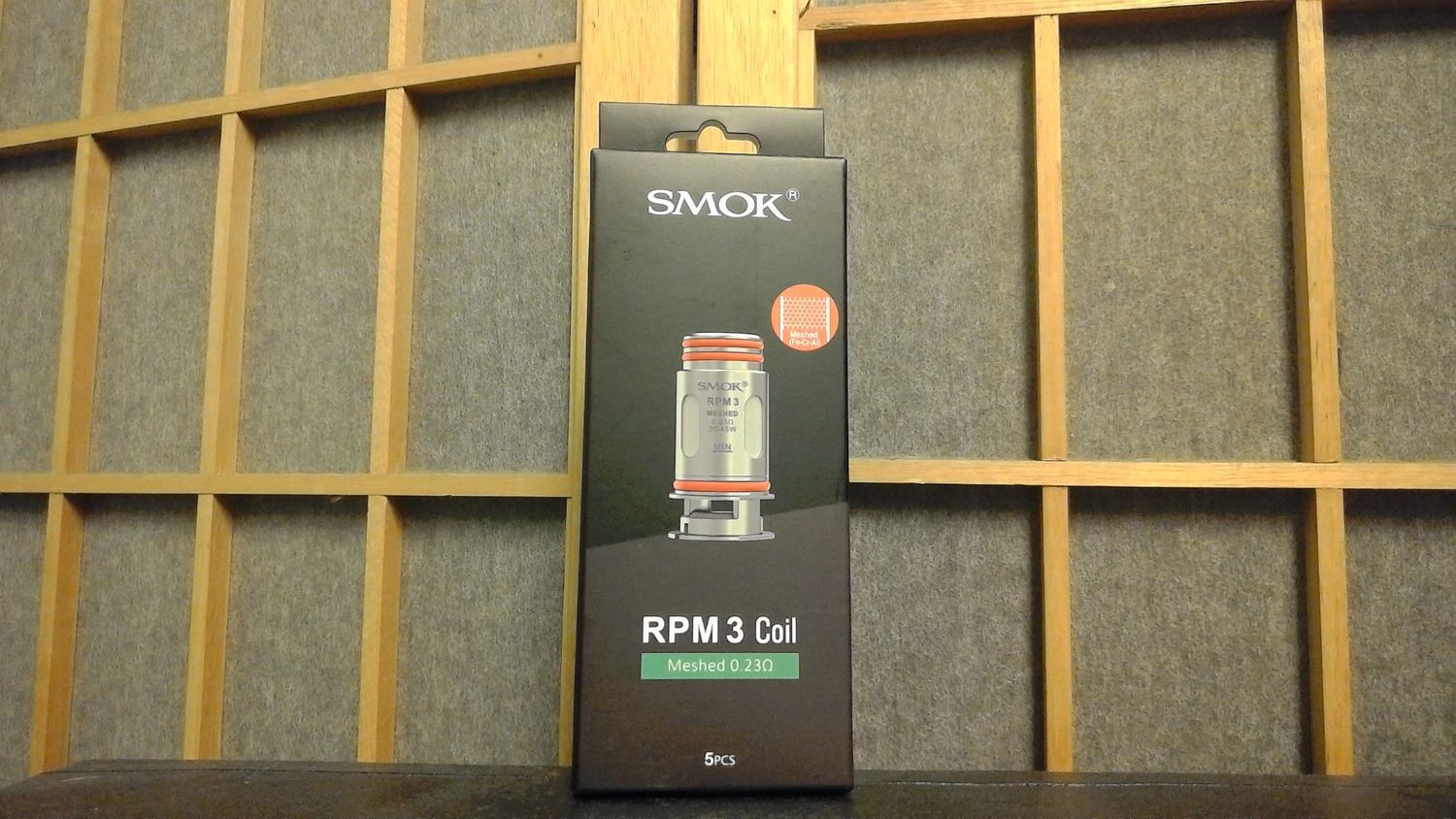 Box - RPM 3 Mesh 0.25 - Coil - Smok - SaltNic Units/Pods