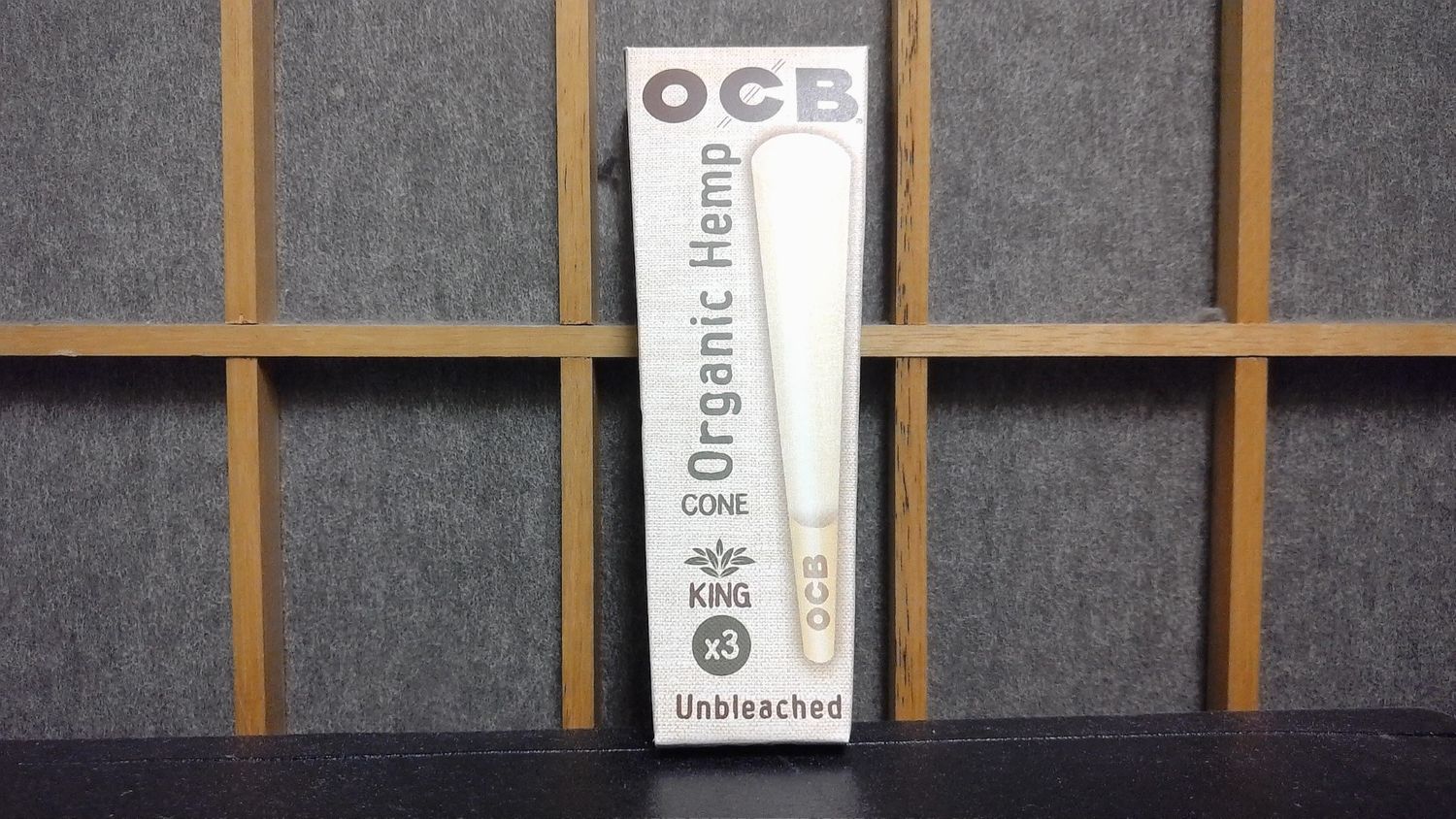 OCB x3 King - Organic Hemp - wraps / cones