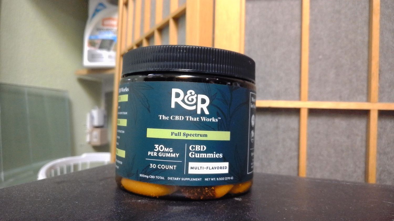 R&amp;R - Full Spectrum Gummies 900mg - CBD Edibles