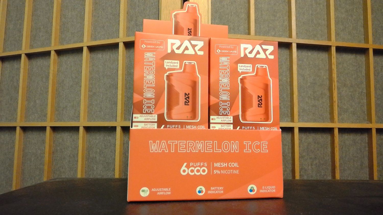 RAZ - Watermelon Ice - 6000 puff