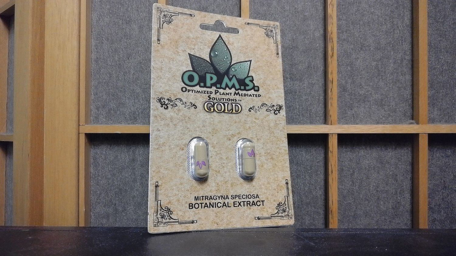 O.P.M.S.  - 2 Capsules (Gold) - Kratom