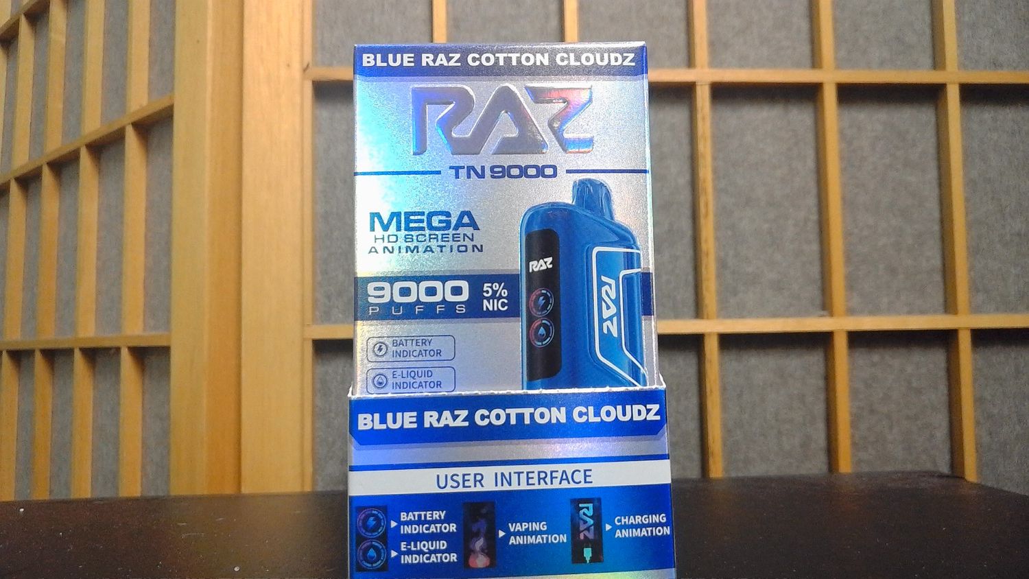 RAZ - Blue RazCotton Cloudz - 9000 puff