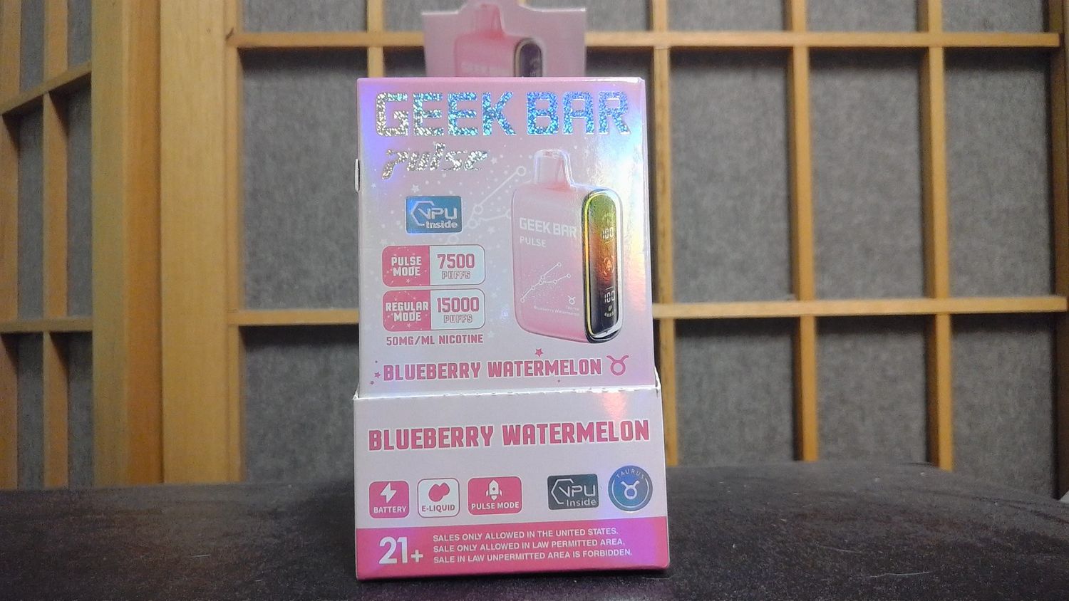 Geek Bar - Blueberry Watermelon - 7500