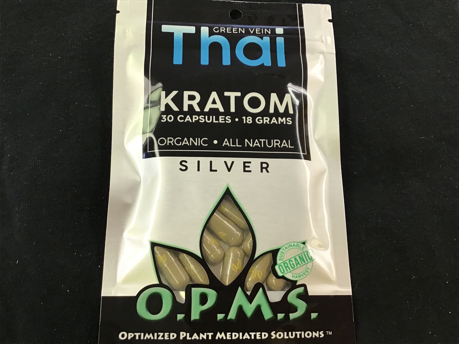 O.P.M.S.  - 30 Capsules  (Thai) - Kratom