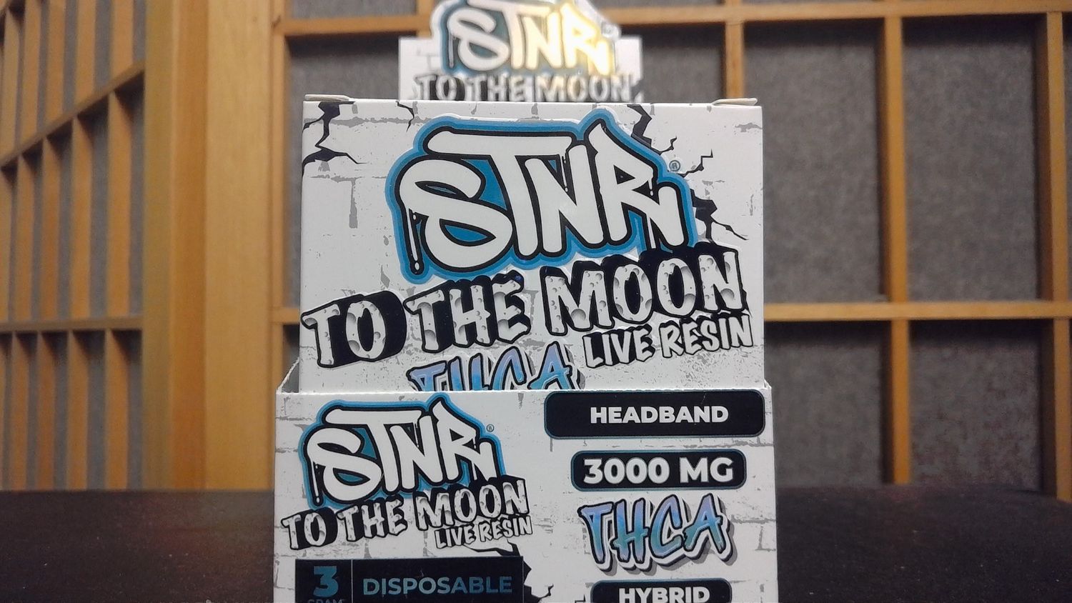 STNR - Headband- THCA + Live Resin 3g Disposable - Hybrid