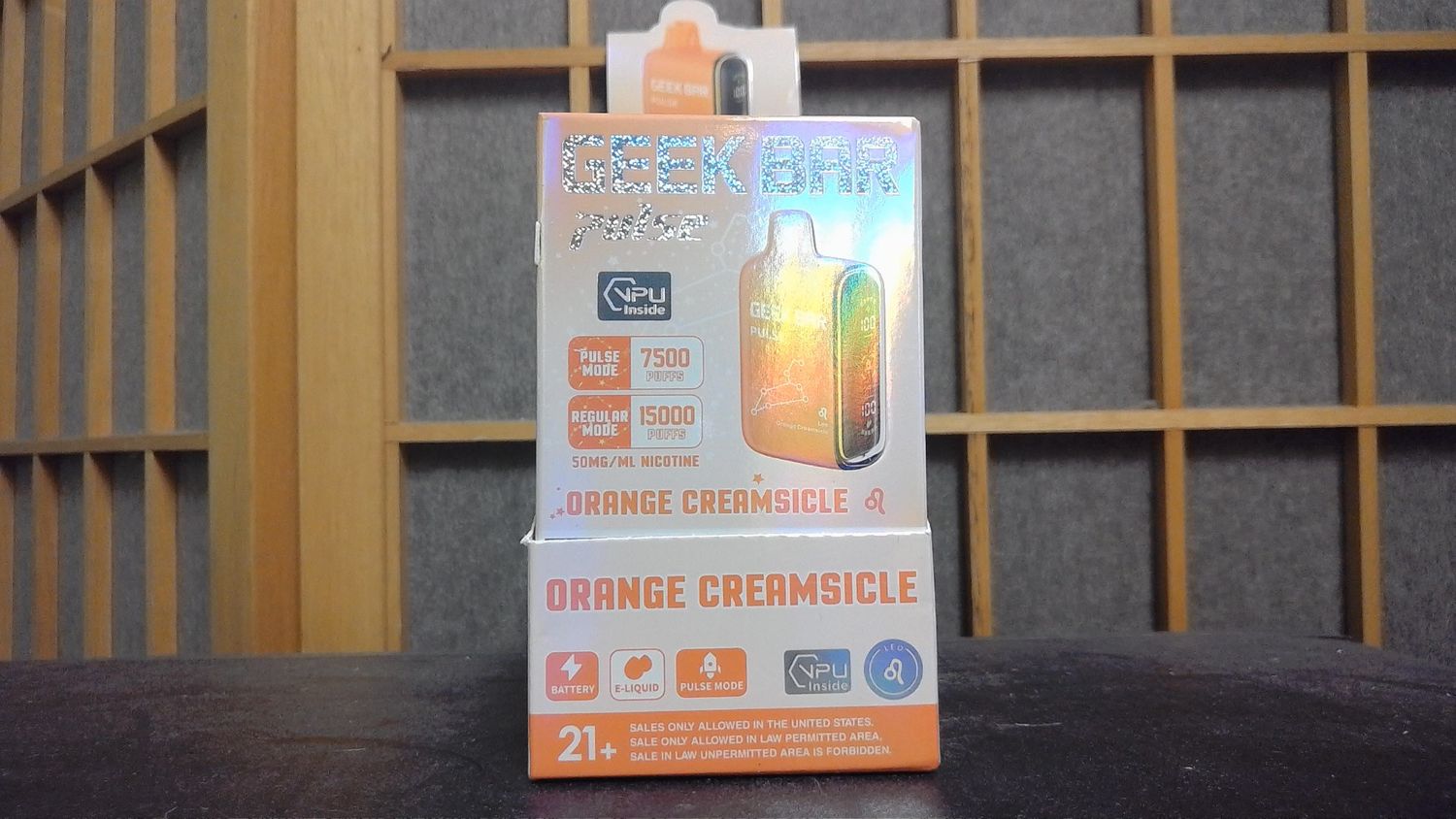 Geek Bar - Orange Creamsicle - 7500