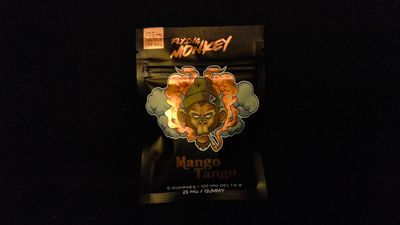 Flying Monkey - Mango Tango - 5 ct -  Gummy - Delta 8 Products