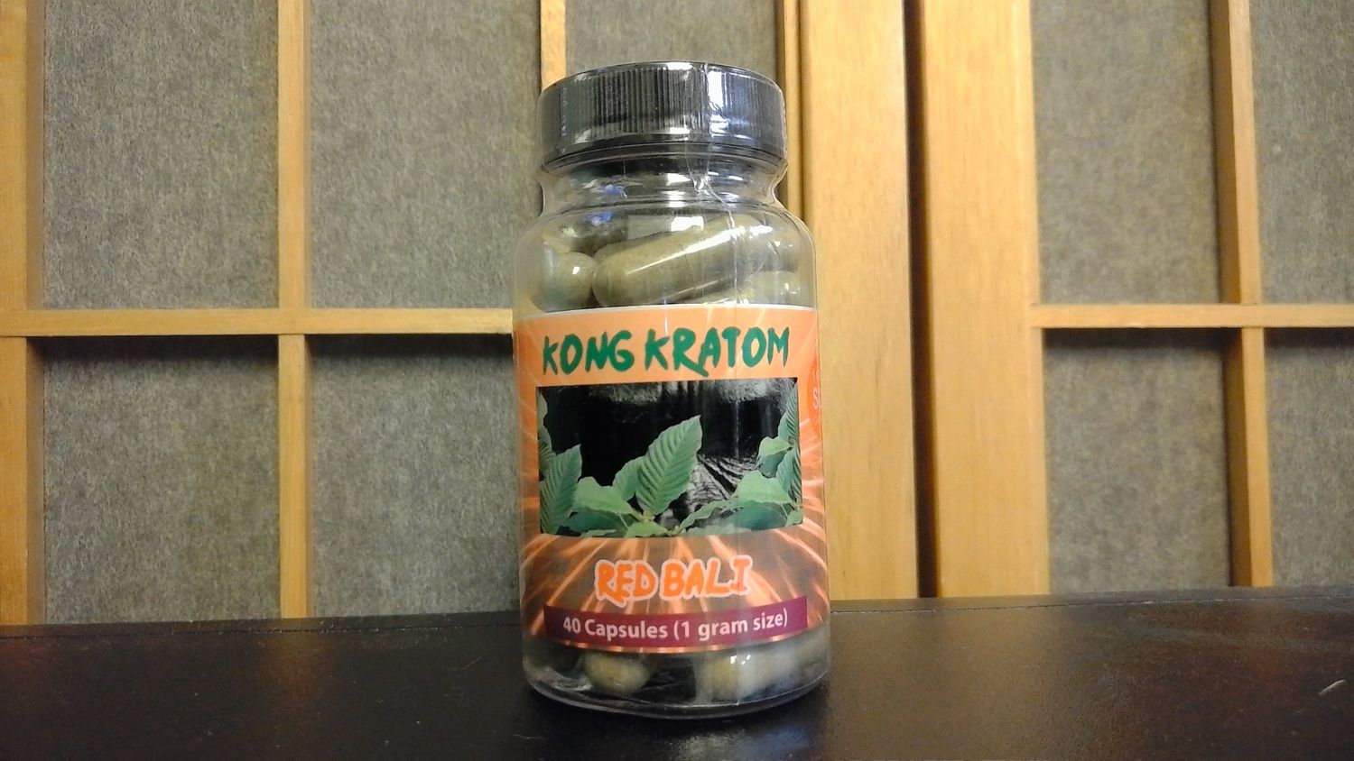 Kong Kratom - Red Bali - 40 Cap - Kratom
