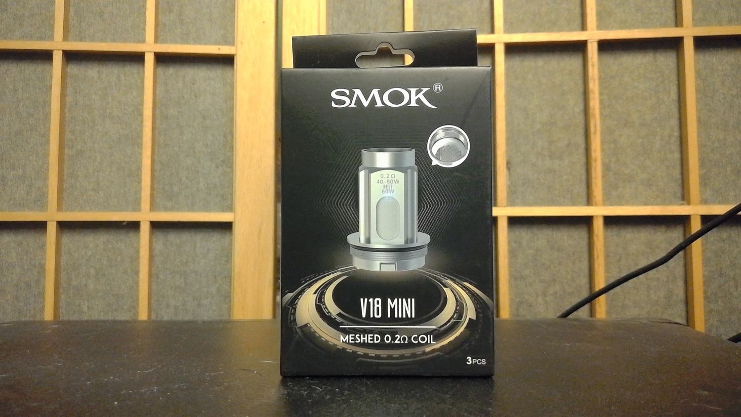 Box - V18 Mini -Meshed 0.2 - Smok - Coil