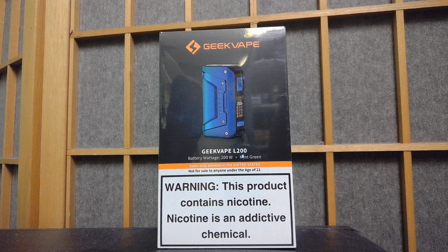 Geek Vape - L200 - 18650 only - Mod Only