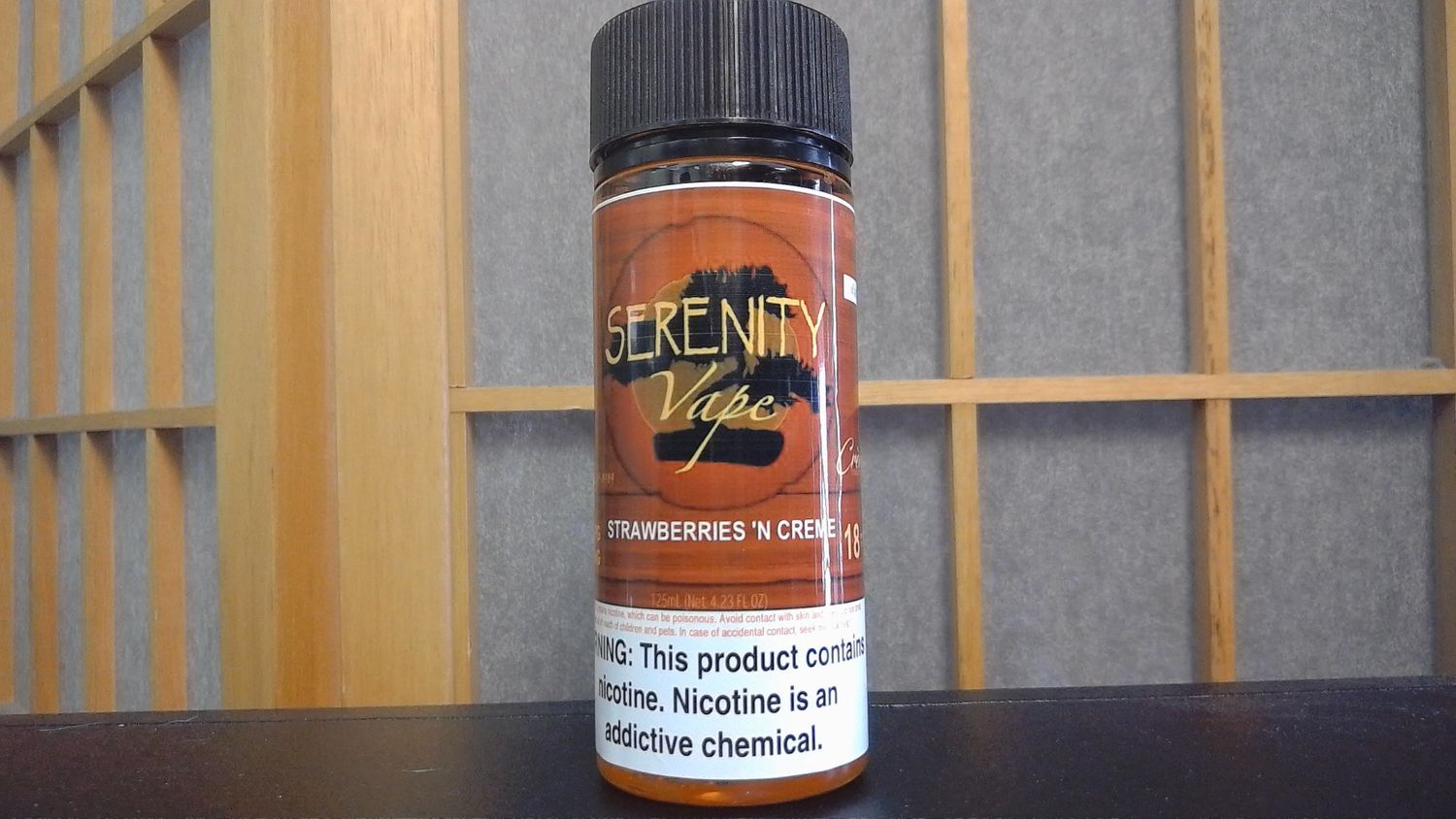 Serenity Liquids - Stwawberries &#39;N Creme- 18mg - 125ml