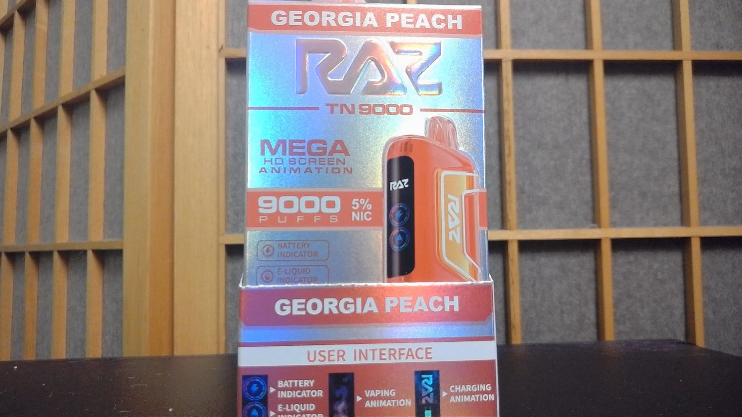 RAZ - Georgia Peach - 9000 puff