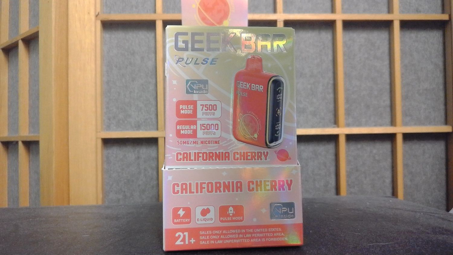 Geek Bar - California Cherry - 7500