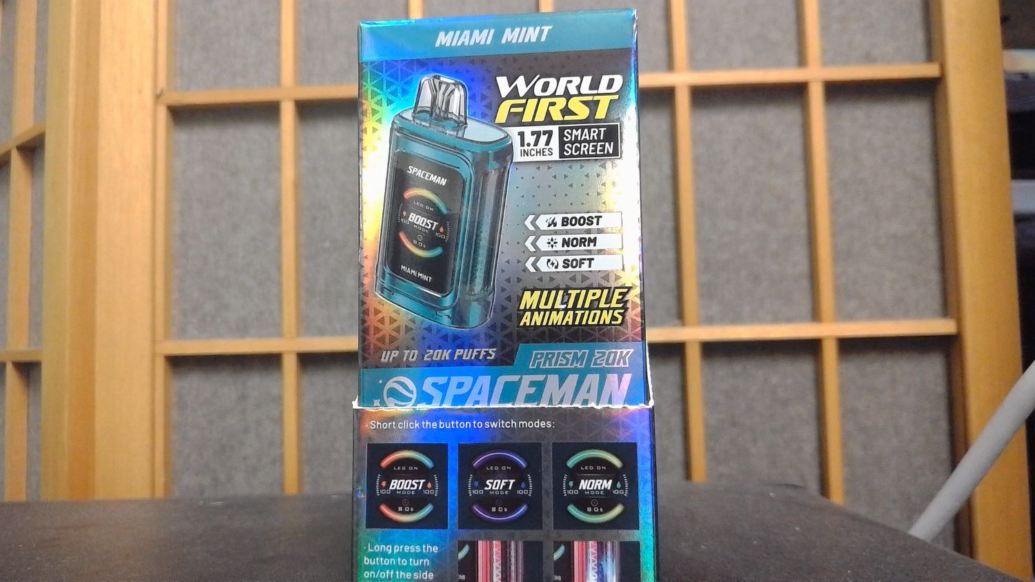 Spaceman - Miami Mint - 20,000 puff