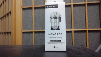 Single Novo Clear Mesh 1.0 - Pod - Smok - SaltNic Units/Pods