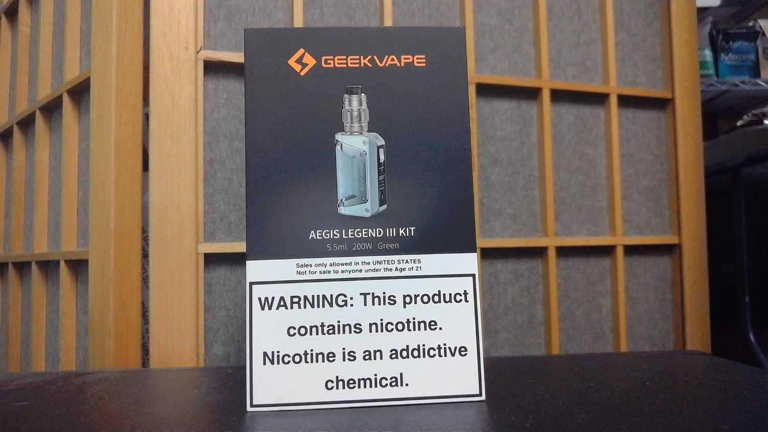 Geek Vape - Legend III - 18650 only - Mod Kit