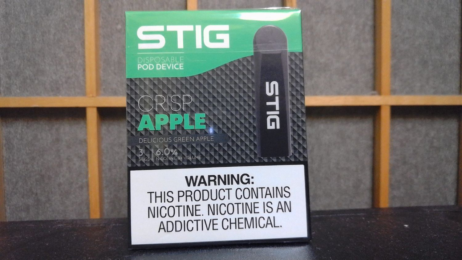 Box - Stig - Crisp Apple - Disposable Vape