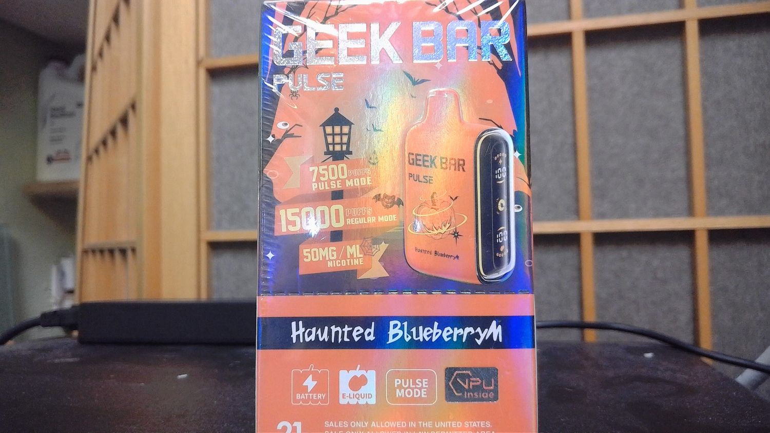 Geek Bar - Haunted BlueberryM - 7500