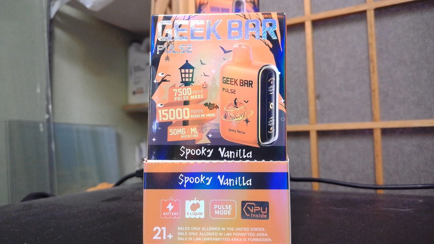 Geek Bar - Spooky Vanilla - 7500