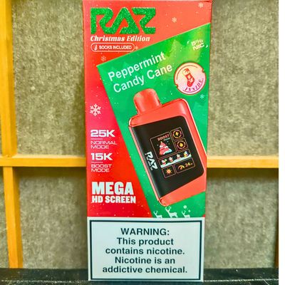RAZ - Peppermint Candy Cane - 25000 puff