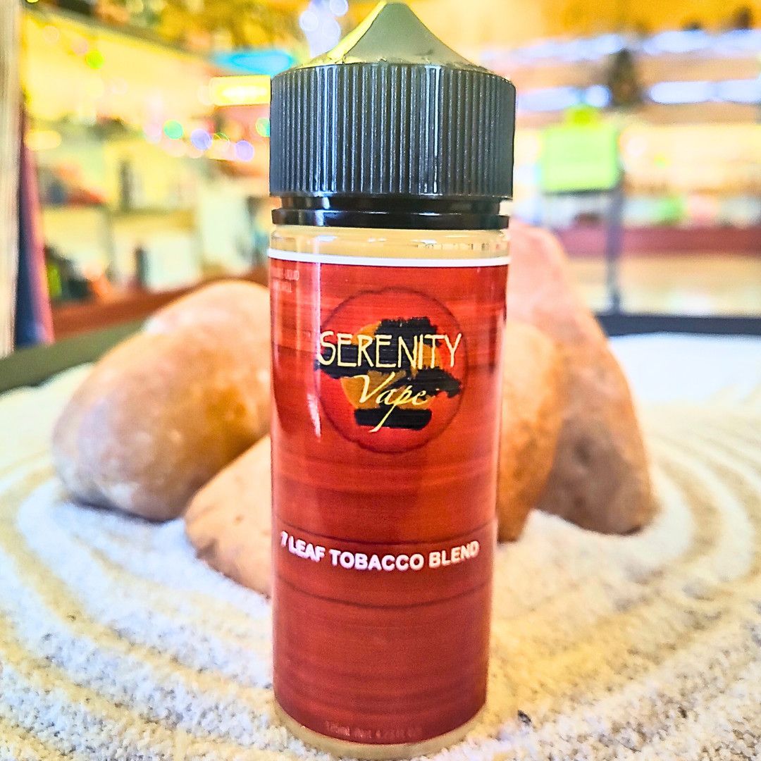 Serenity Liquids - 7 Leaf Tobacco - 0mg - 125mL