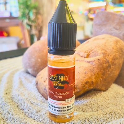 Serenity Liquids - 7 Leaf Tobacco - 6mg - 15ml