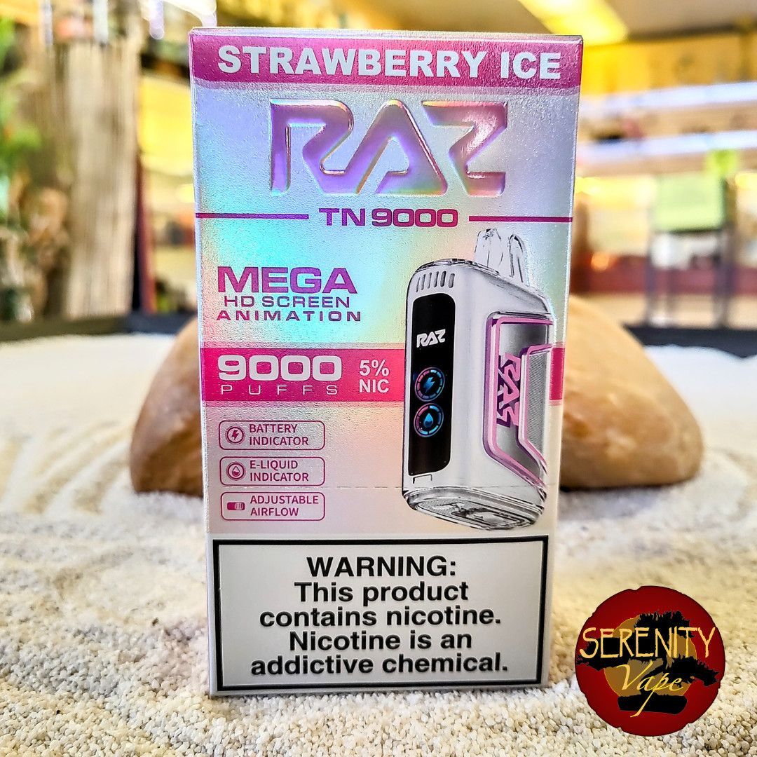 RAZ - Strawberry Ice - 9000 puff