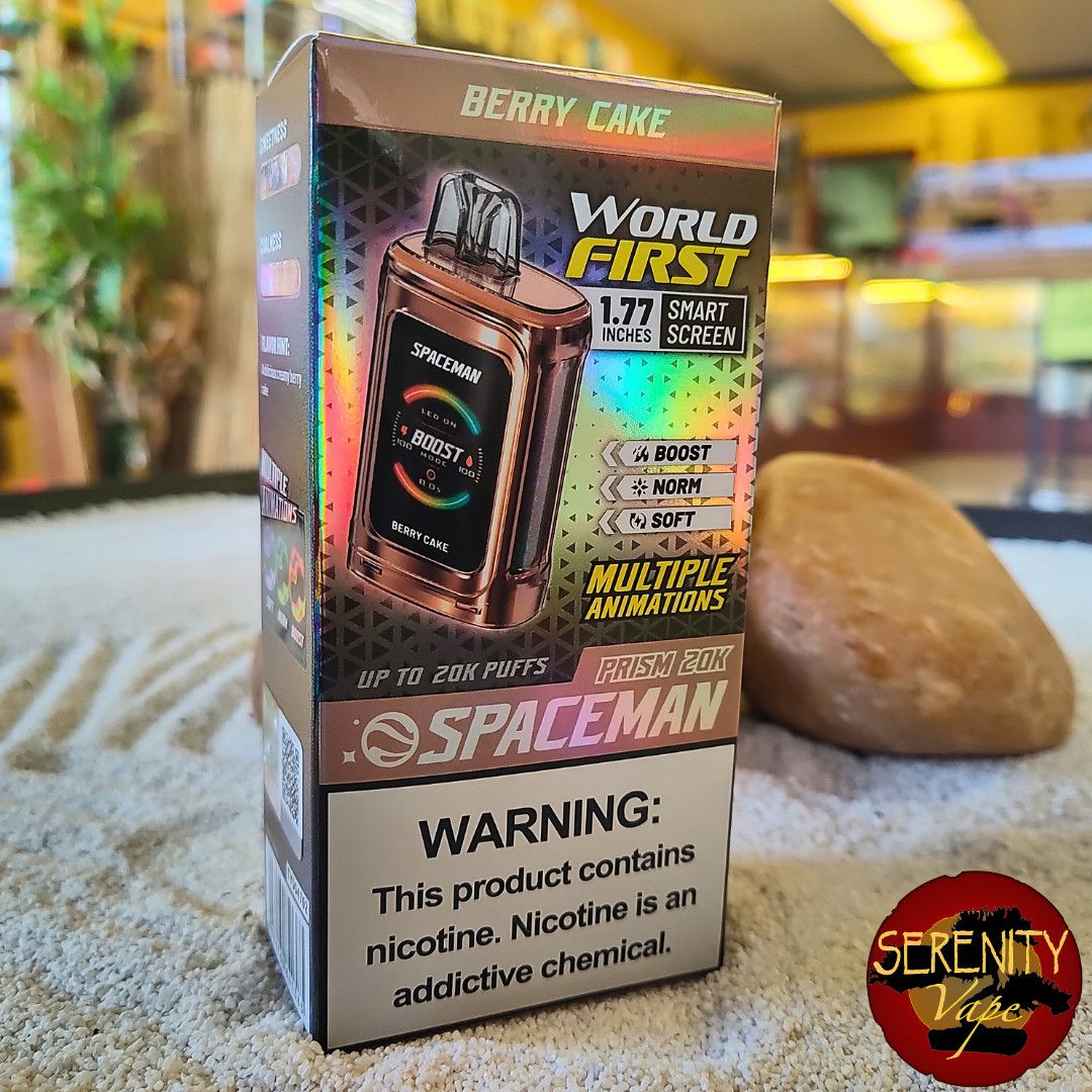Spaceman - Berry Cake - 20,000 puff