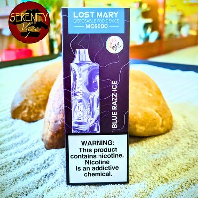 Lost Mary - Blue Razz Ice  - MO5000 - Disposable