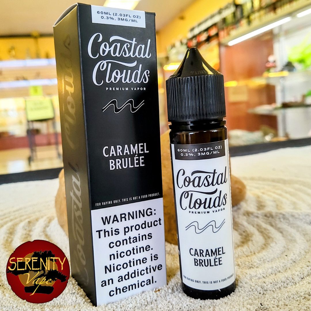 Coastal Clouds - Caramel Brulee - 3mg