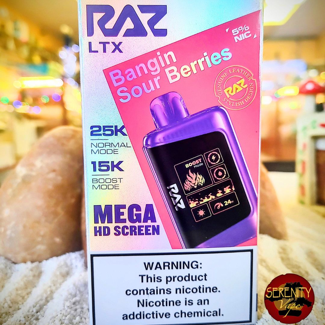 RAZ - Bangin Sour Berries - 25000 puff