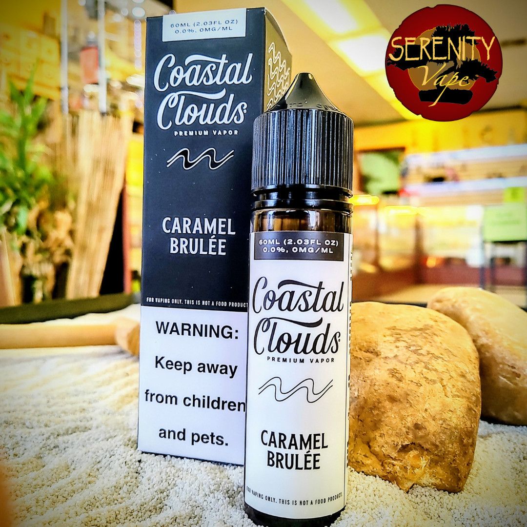 Coastal Clouds - Caramel Brulee - 0mg