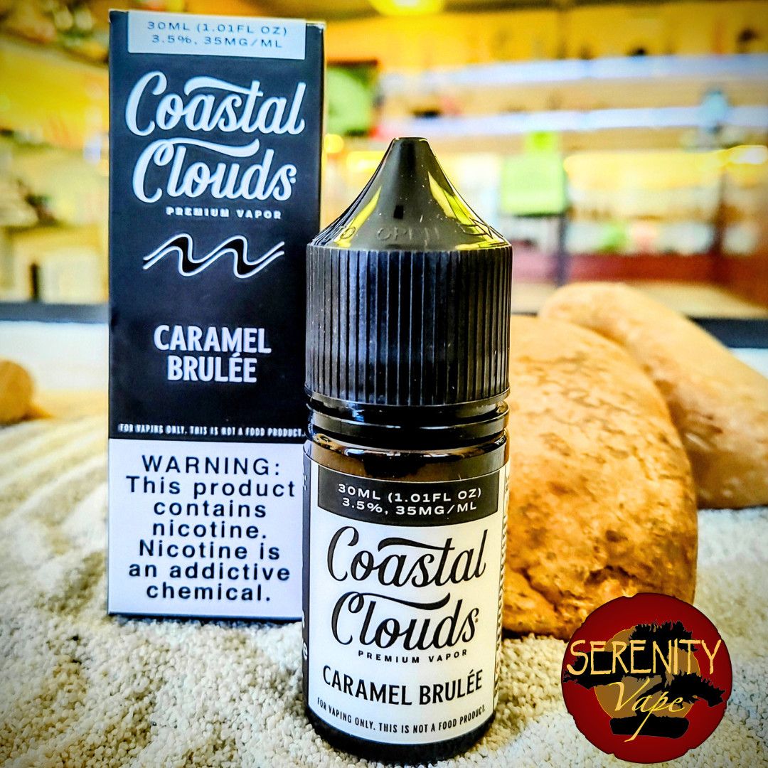 Coastal Clouds - Caramel Brulee - 35mg