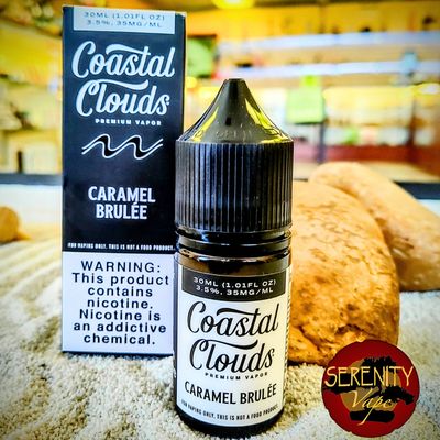 Coastal Clouds - Caramel Brulee - 35mg