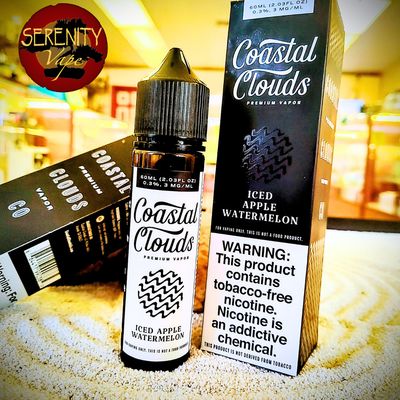 Coastal Clouds - Iced Apple Watermelon - 3mg