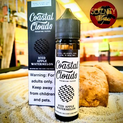 Coastal Clouds - Iced Apple Watermelon - 0mg