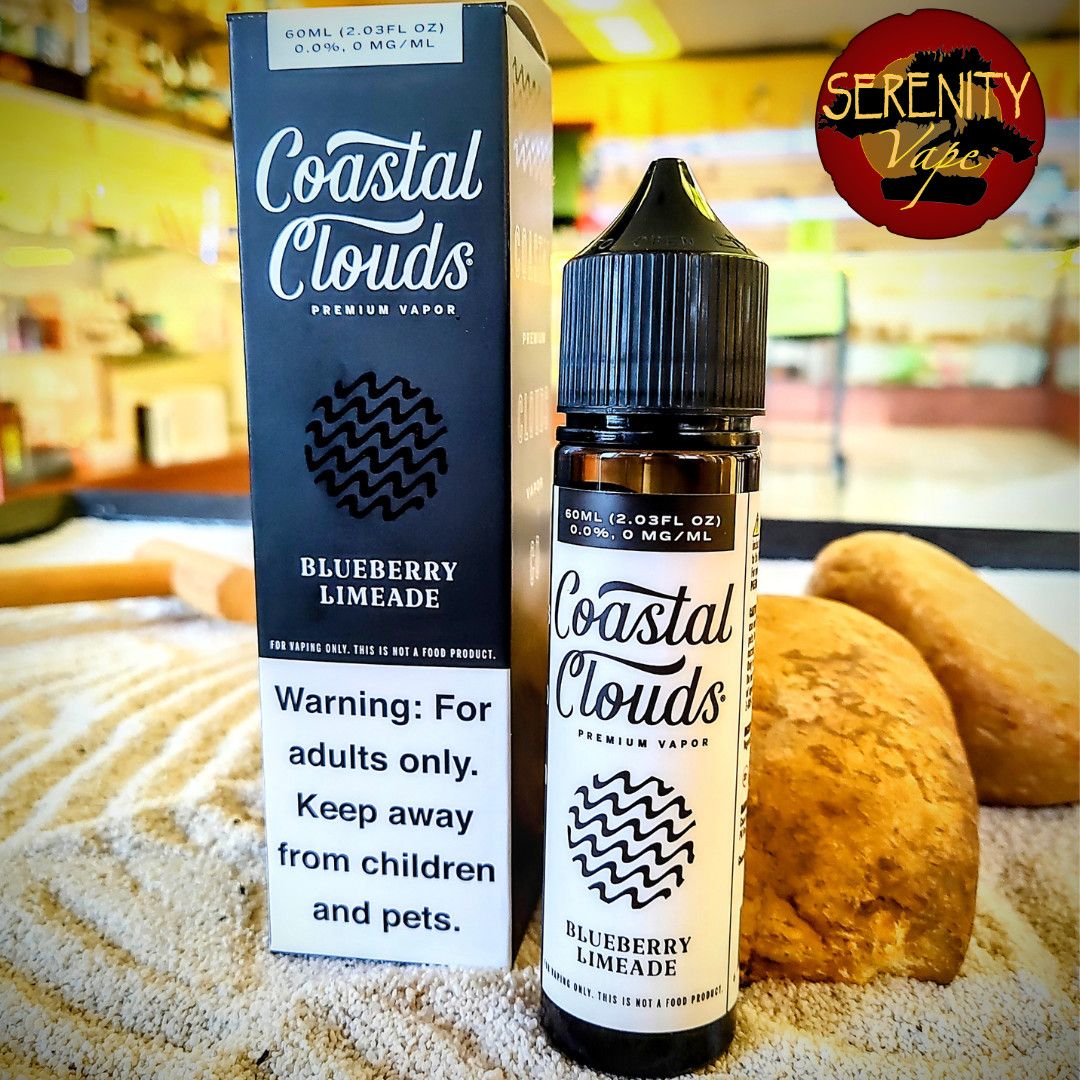 Coastal Clouds - Blueberry Limeade - 0mg