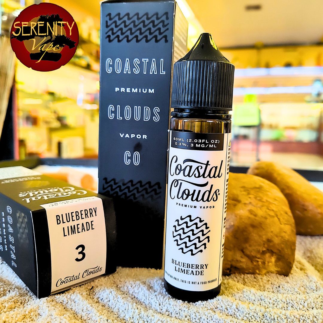 Coastal Clouds - Blueberry Limeade - 3mg