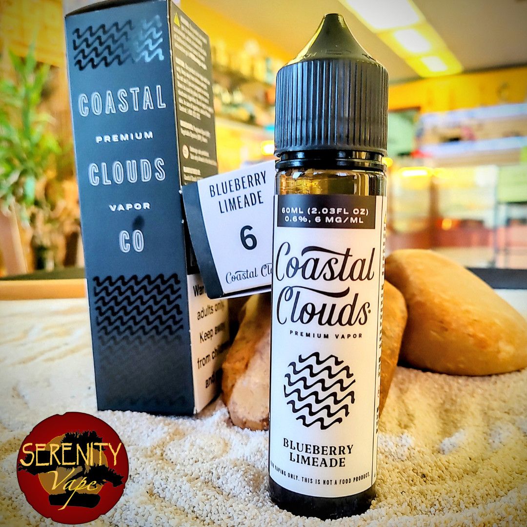 Coastal Clouds - Blueberry Limeade - 6mg
