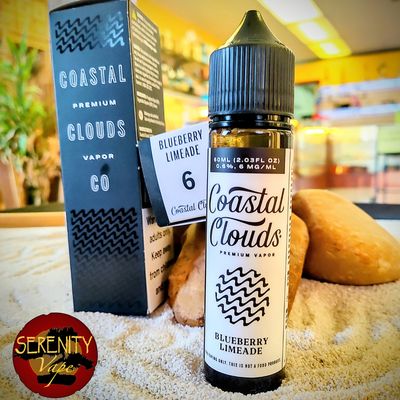 Coastal Clouds - Blueberry Limeade - 6mg