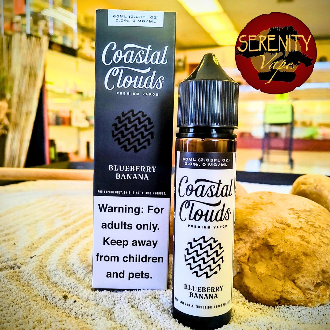 Coastal Clouds - Blueberry Banana - 0mg