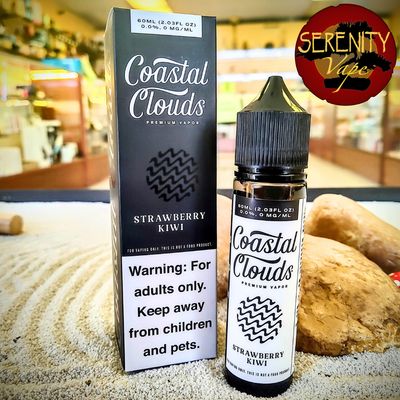Coastal Clouds - Strawberry Kiwi - 0mg