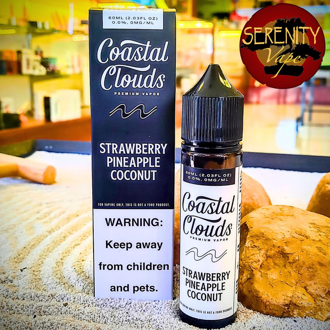 Coastal Clouds - Strawberry Pineapple Coconut - 0mg