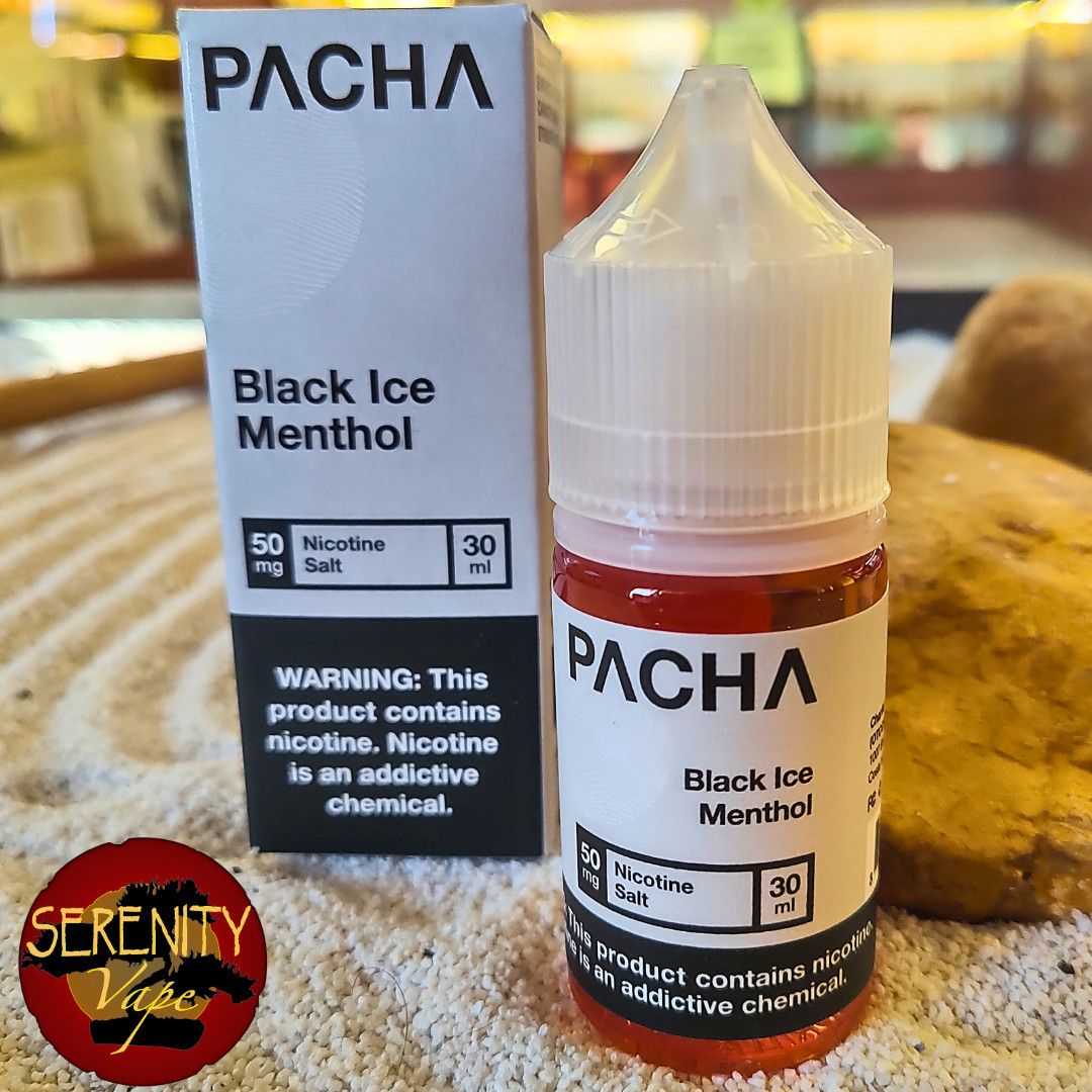 Pacha Mama Salts - Black Ice Menthol - 50mg