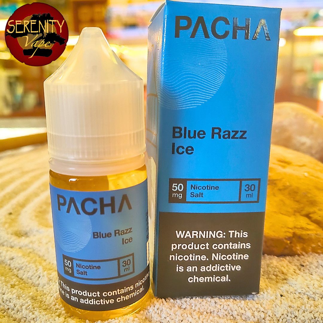 Pacha Mama Salts - Blue Razz Ice - 50mg