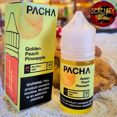 Pacha Mama Salts - Golden Peach Pineapple - 25mg
