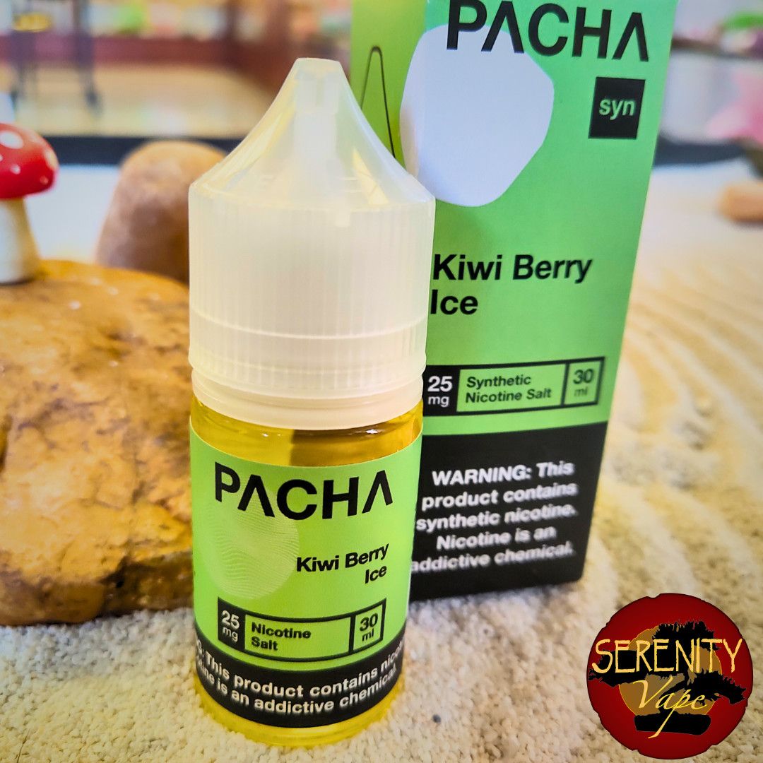 Pacha Mama Salts - Kiwi Berry Ice - 25mg