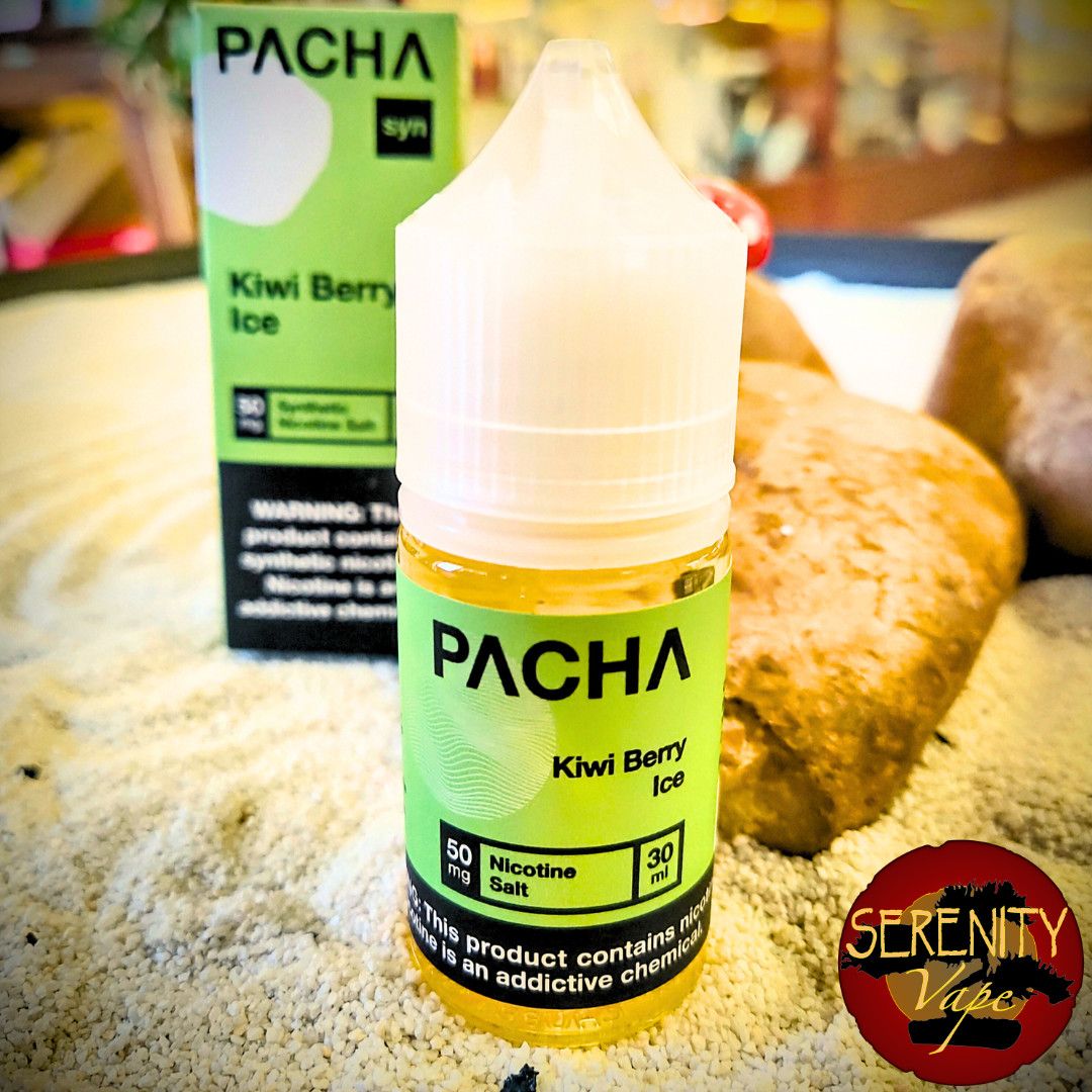 Pacha Mama Salts - Kiwi Berry Ice - 50mg