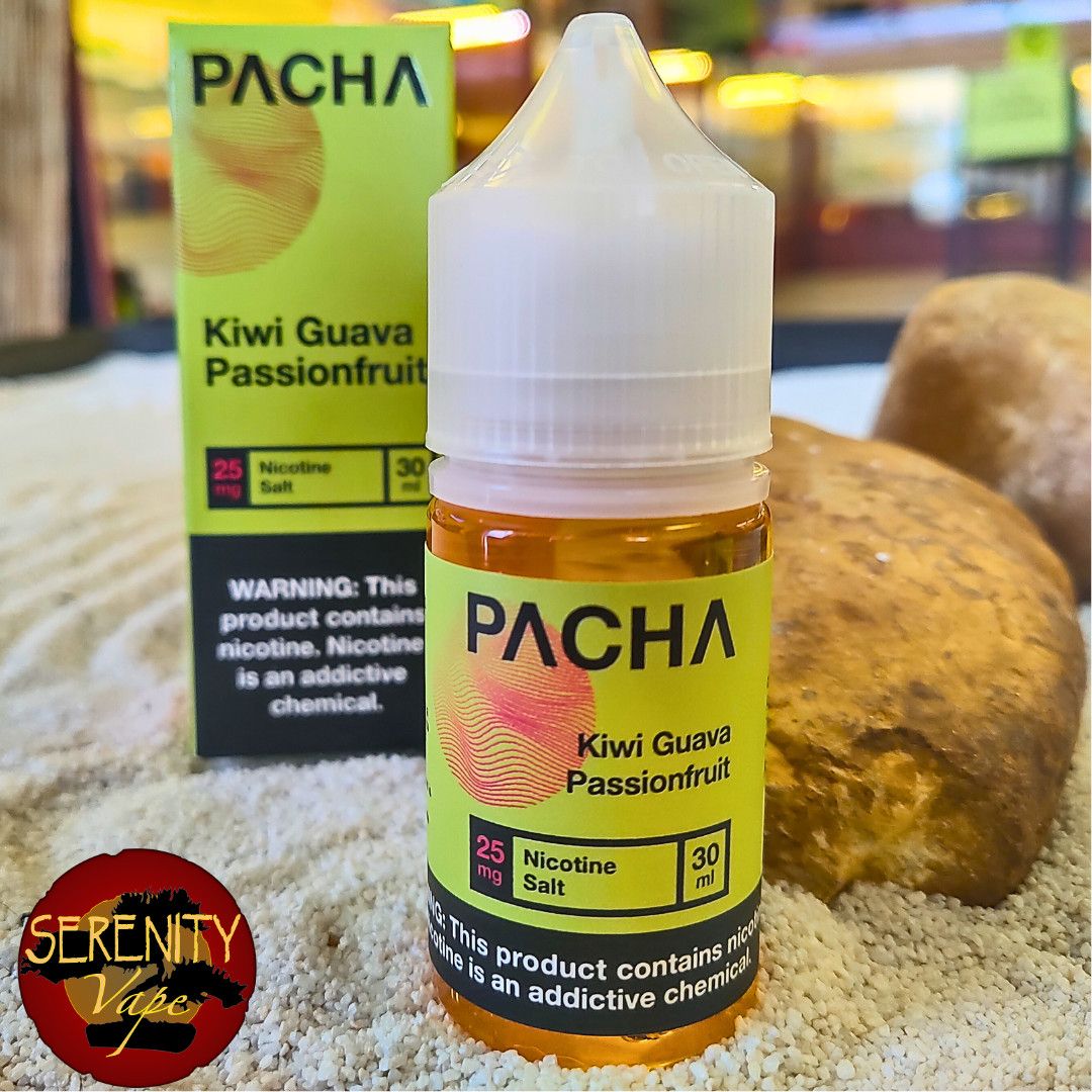 Pacha Mama Salts - Kiwi Guava Passionfruit - 25mg